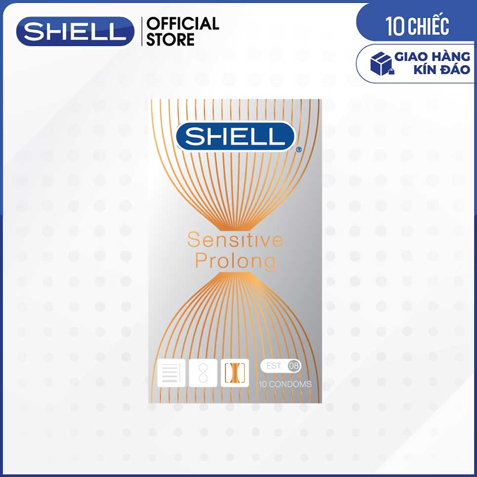  So sánh Bao cao su Shell Sensitive Prolong Siêu mỏng + Kéo dài thời gian loại tốt