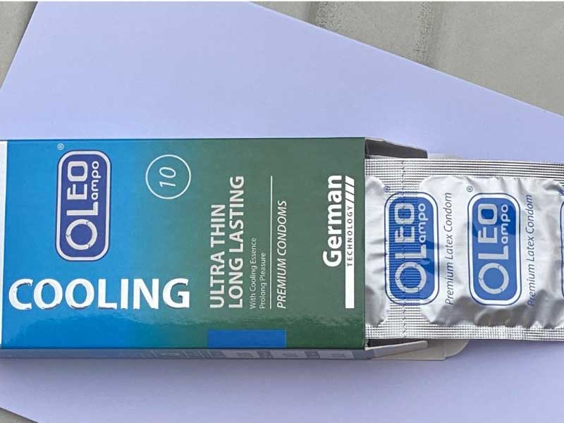  Phân phối Bao cao su OLEO LamPo Cooling bạc hà mát lạnh + kéo dài giá tốt