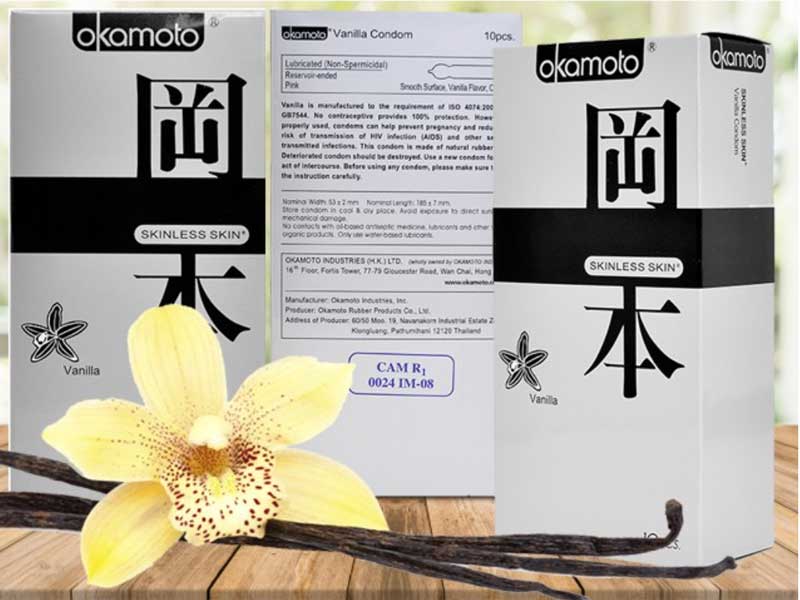 So sánh Bao cao su Okamoto Skinless Skin Vanilla – mềm mại thơm mát có tốt không?