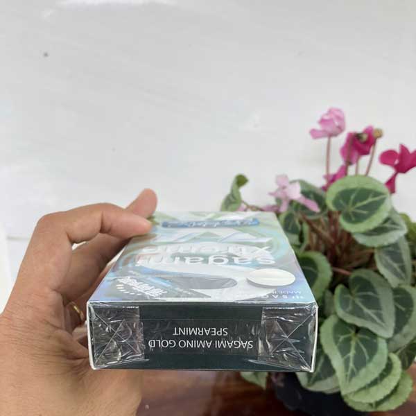  Nhập sỉ Bao cao su SAGAMI Xtreme Spearmint bạc hà thơm mát – kéo dài thời gian có tốt không?