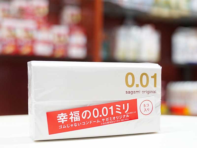  So sánh Bao cao su Sagami Original 0.01mm Siêu mỏng Nhập Khẩu giá sỉ