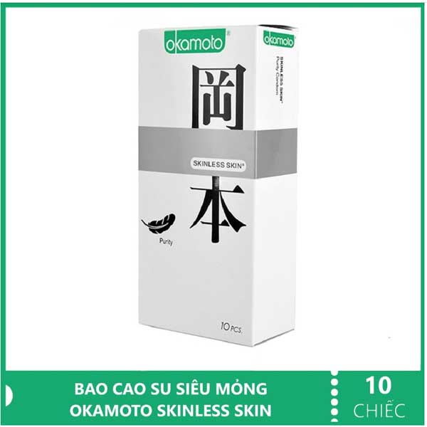  Đánh giá Bao cao su Okamoto Skinless Skin Purity – Siêu mỏng ôm khít giá rẻ