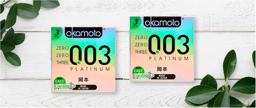  Địa chỉ bán Bao cao su Okamoto 0.03 Platinum Siêu mỏng Trong suốt giá rẻ