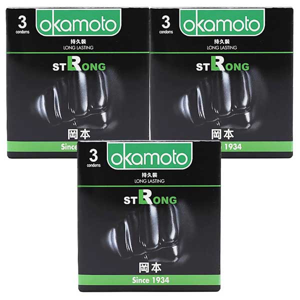  Thông tin Bao cao su Okamoto Strong – Mát lạnh kéo dài thời gian mới nhất