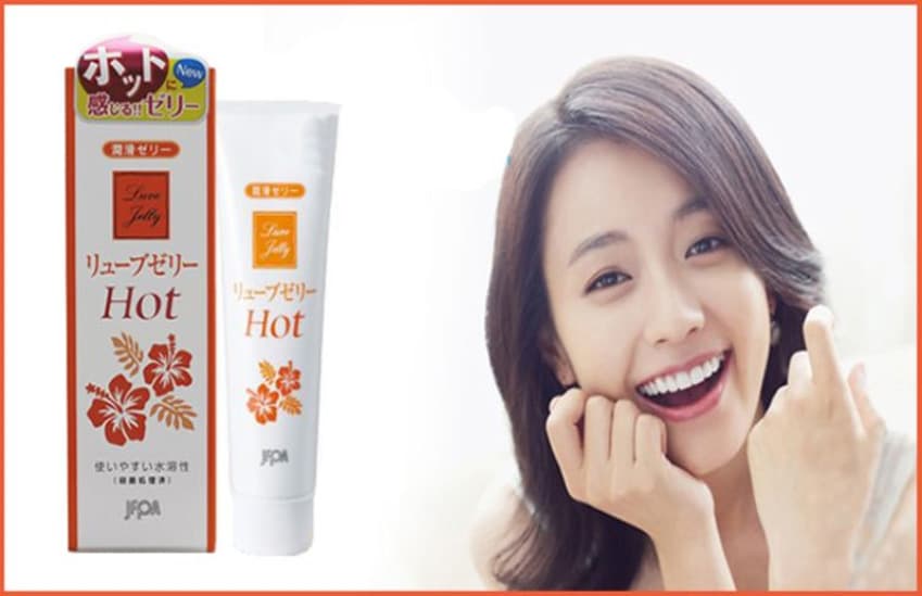 Gel bôi trơn Jex Luve Jelly Hot Nhật cao cấp an toàn tự nhiên