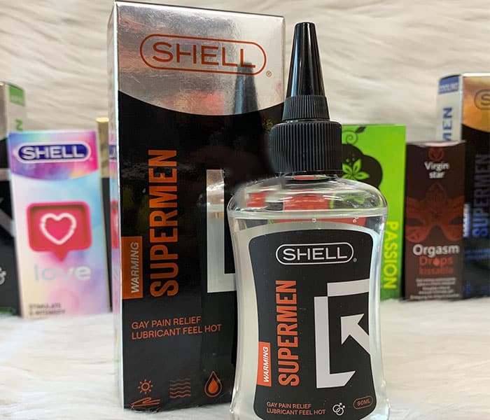  Sỉ Gel Bôi Trơn Hậu Môn Shell Supermen Warming – Ấm Nóng Chai 90ml có tốt không?