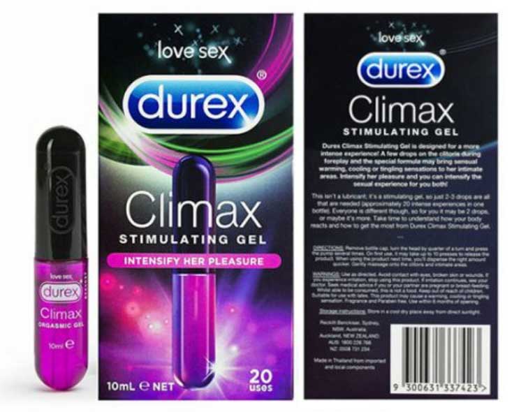  Mua Gel Bôi Trơn Durex Climax Úc – Lâu Ra Tăng Khoái Cảm Nữ có tốt không?