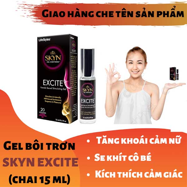  Phân phối Gel Bôi Trơn Tăng Khoái Cảm Lifestyle Excite Cho Nữ loại tốt
