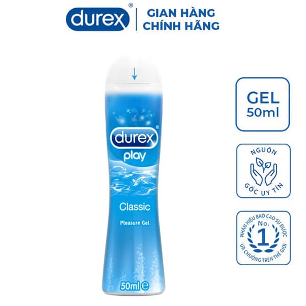  Thông tin Gel bôi trơn Durex Play Classic 50ml tăng cực khoái giúp cuộc yêu mặn mà loại tốt