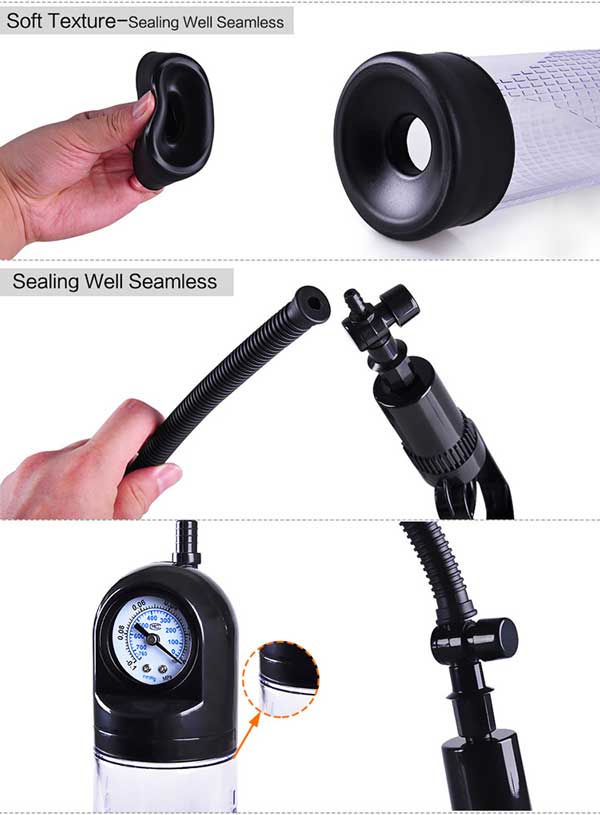  Bán Máy Tập Tăng Kích Thước Dương Vật Penis Pump Có Đồng Hồ Áp Suất giá rẻ