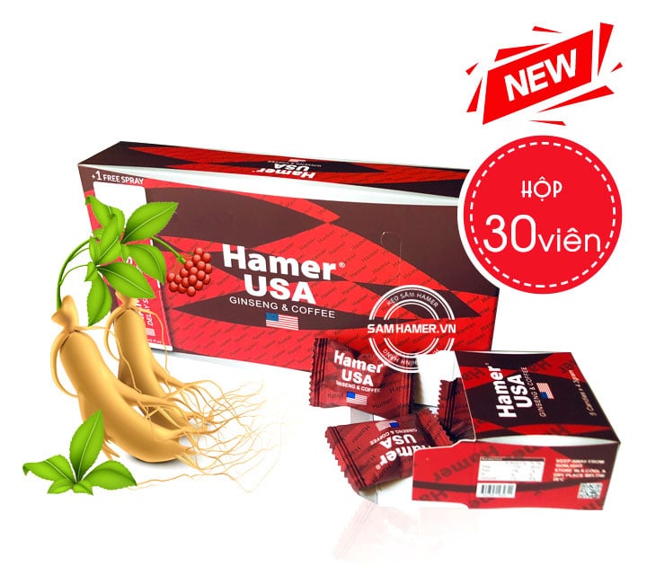 Cung cấp Kẹo Nhân Sâm Hamer Của Mỹ – Tăng Cường Sinh Lý giá sỉ