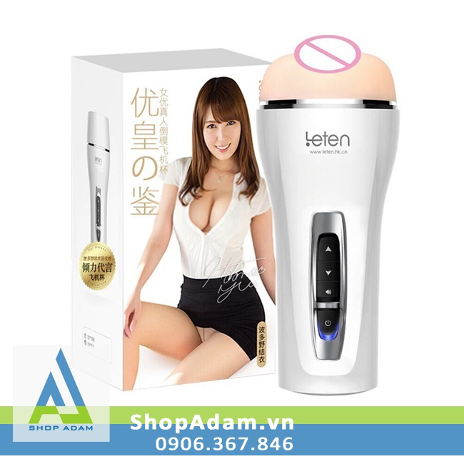 Leten Fantastic Experience cốc âm đạo giả rung, âm thanh kích thích Leten Fantastic Experience cốc âm đạo giả rung, âm thanh kích thích