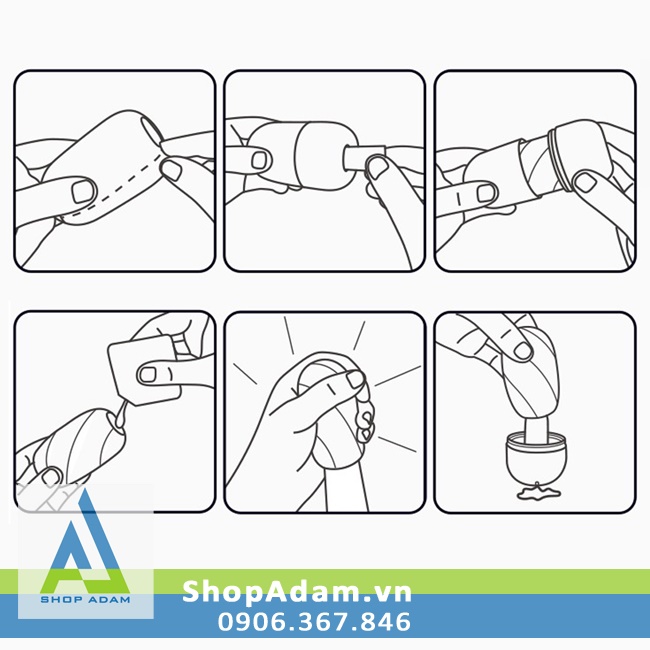 Svakom Hedy X cốc âm đạo trứng mềm mại cảm giác thật, kích thích