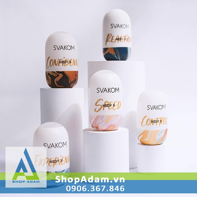 Svakom Hedy X cốc âm đạo trứng mềm mại cảm giác thật, kích thích