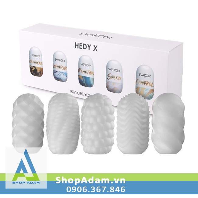 Svakom Hedy X cốc âm đạo trứng mềm mại cảm giác thật, kích thích