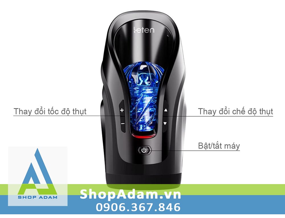  Bảng giá Máy thủ dâm nam thụt tự động có âm thanh Leten Luxury Male Masturbator giá rẻ