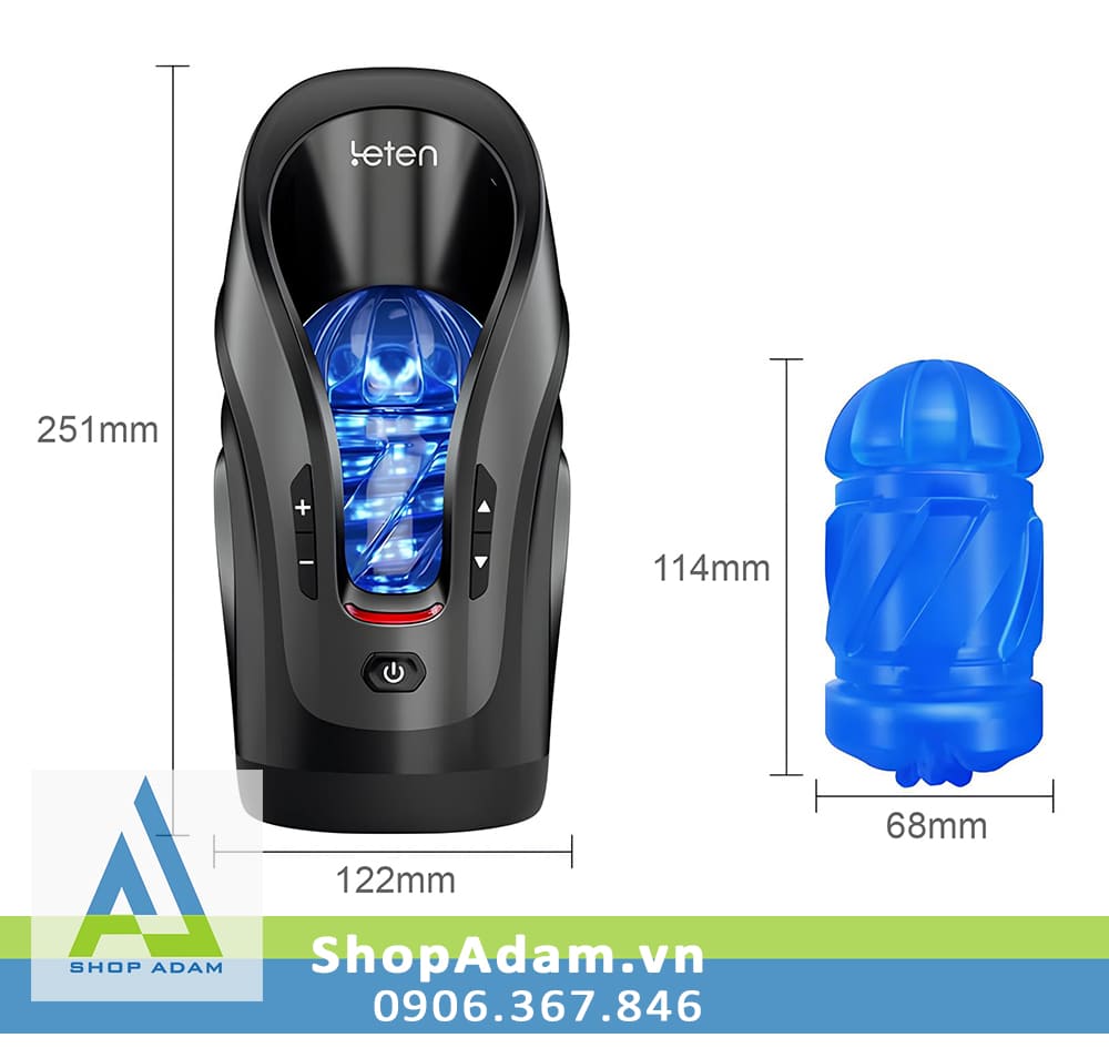  Bảng giá Máy thủ dâm nam thụt tự động có âm thanh Leten Luxury Male Masturbator giá rẻ