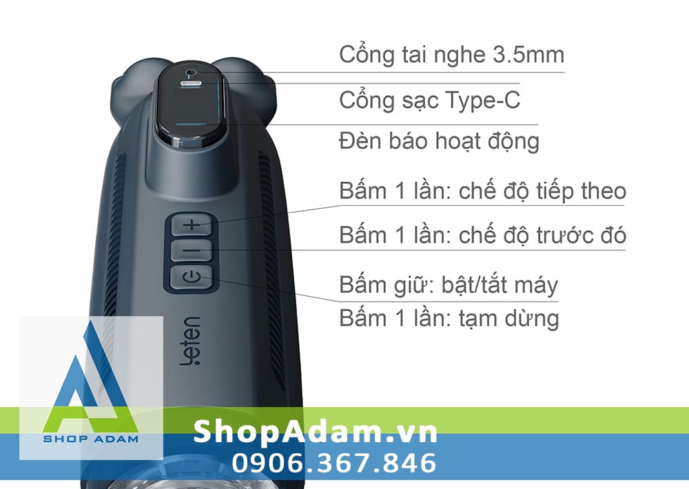 Máy thủ dâm Leten Submerge cao cấp tự động âm thanh chân thực