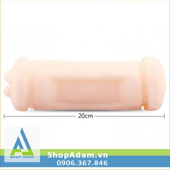 Âm đạo giả Secwell rung cảm ứng two đầu gắn tường siêu mê