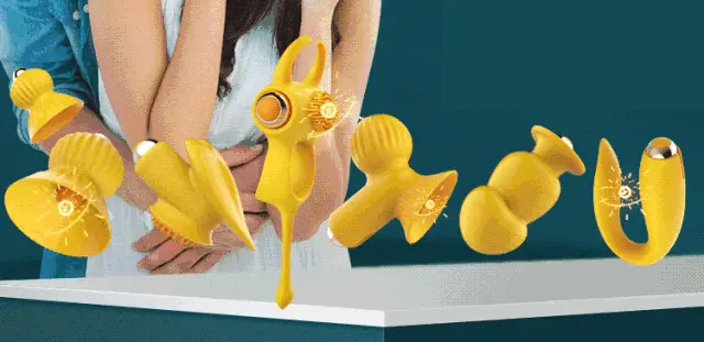 Máy rung 7 món Leten đa năng siêu kích thích, đồ chơi tình yêu