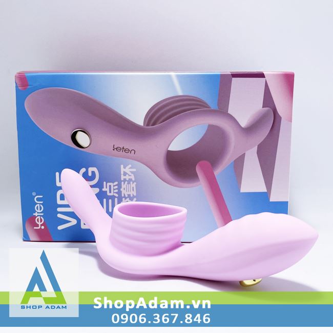 Leten Vibe Ring rung đa điểm, kích thích cực mạnh, tăng khoái cảm