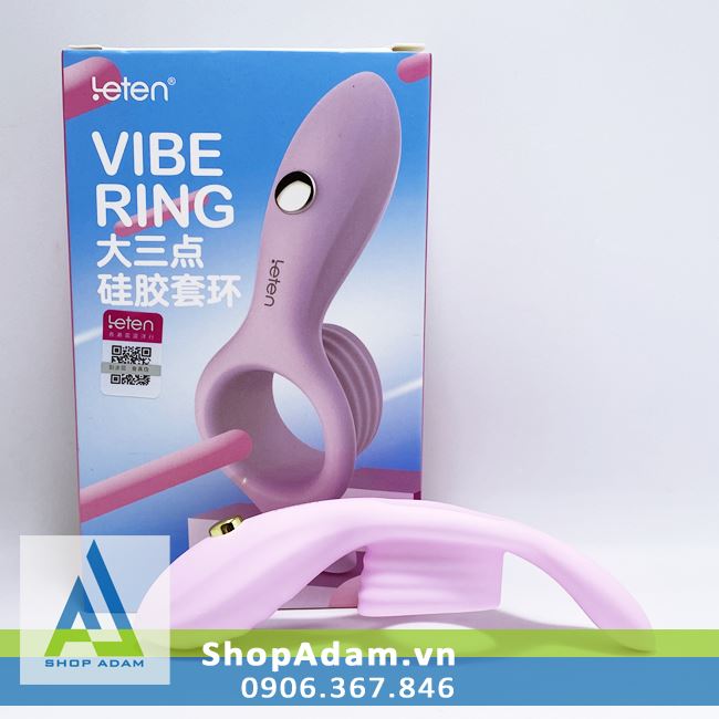 Leten Vibe Ring rung đa điểm, kích thích cực mạnh, tăng khoái cảm