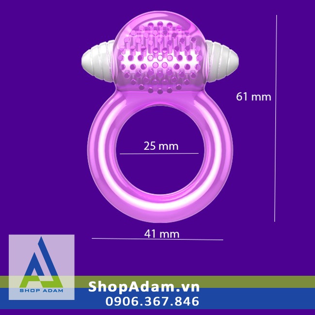 Vòng rung gai kích thích dương vật giá tốt nâng khoái cảm Vòng rung gai kích thích dương vật giá tốt nâng khoái cảm