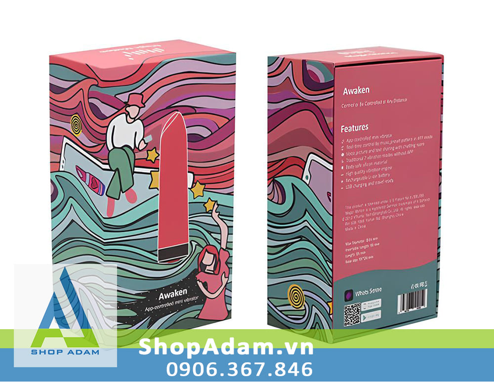 Máy rung trứng điều khiển App Magic Motion Awaken cao cấp tiện lợi