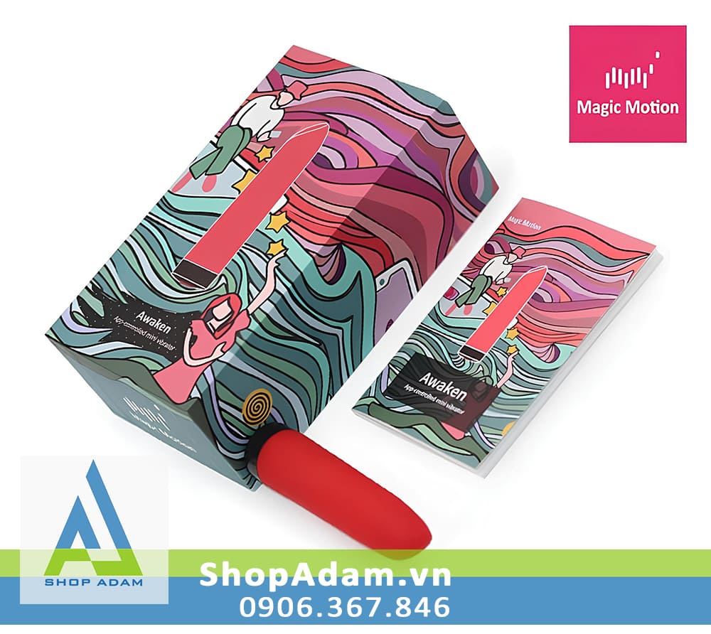 Máy rung trứng điều khiển App Magic Motion Awaken cao cấp tiện lợi