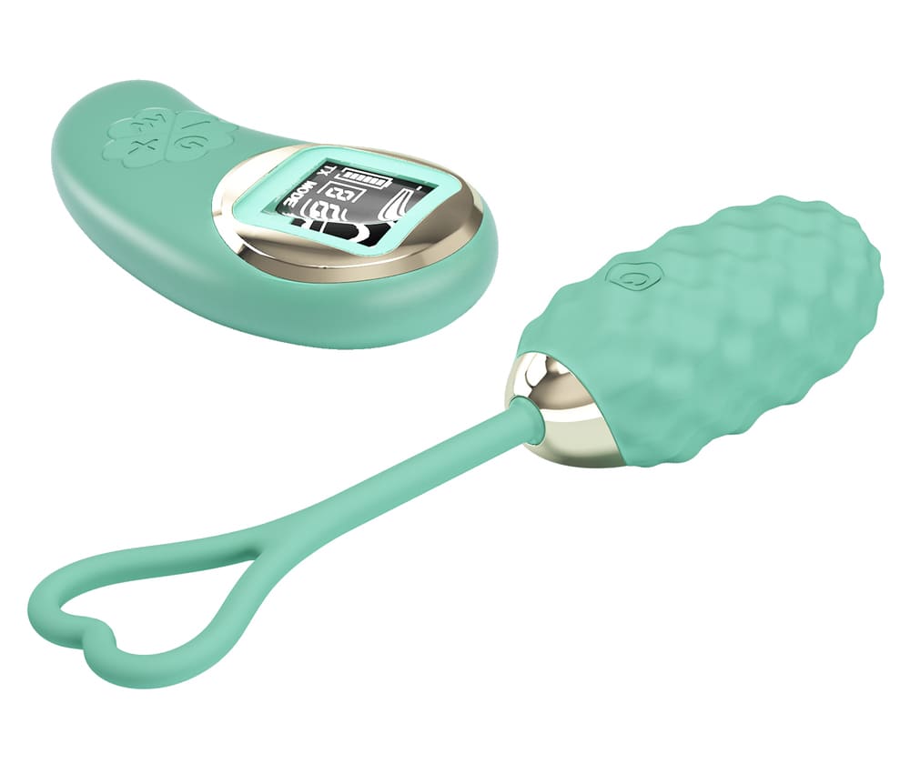 Máy rung điều khiển từ xa Vivian LED đa cực sướng run