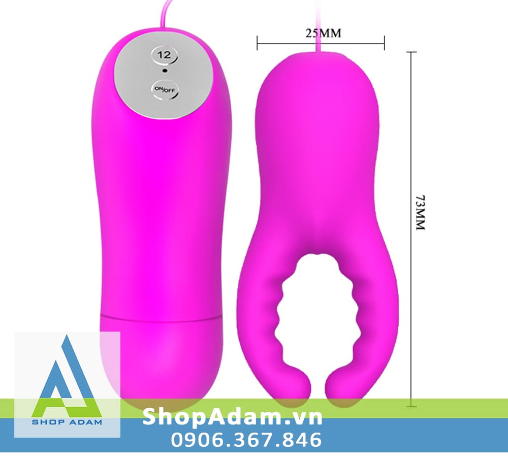 Trứng rung Huỳnh Mini Love Eggs càng cua giá rẻ kích thích nữ