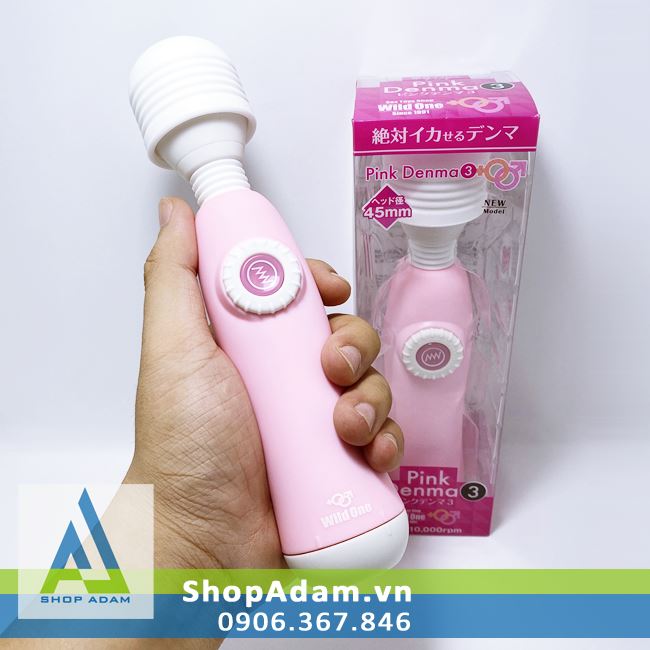  Nơi bán Chày rung cực mạnh massage toàn thân Pink Denma 3 - Nhật Bản chính hãng