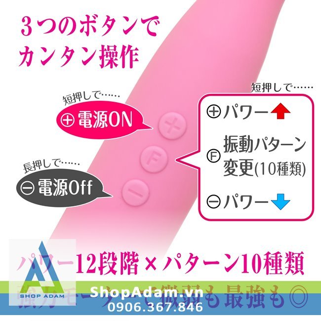  Bỏ sỉ Máy rung mini massage vùng kín siêu mạnh Pink & Kuro Denma Aqua - Nhật Bản tốt nhất