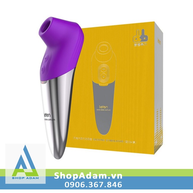 Máy rung hút điểm G Leten Super Strong sưởi ấm, nhiều chế độ rung