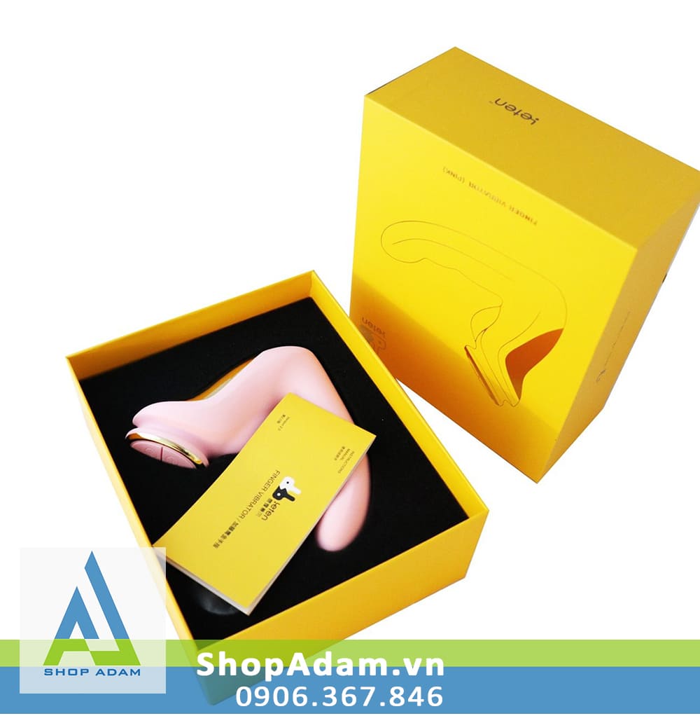  Cửa hàng bán Máy massage điểm G và hậu môn có sưởi ấm Leten Finger Vibrator cao cấp