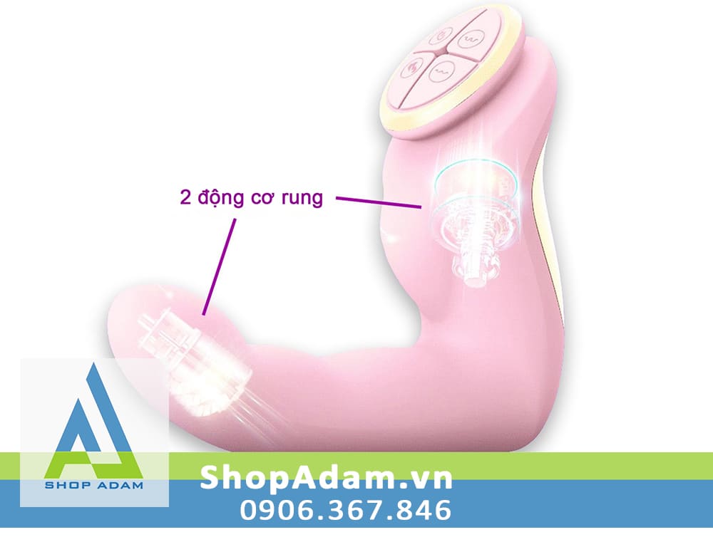  Cửa hàng bán Máy massage điểm G và hậu môn có sưởi ấm Leten Finger Vibrator cao cấp