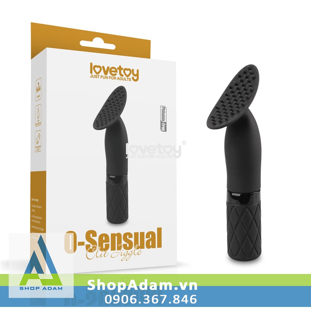  Cửa hàng bán Máy massage âm vật mini nhỏ gọn Lovetoy O-Sensual Clit Jiggle chính hãng