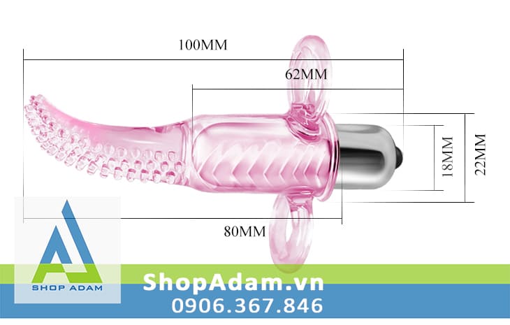  Nhập sỉ Nhẫn rung tình yêu massage âm vật Baile Vibro Finger mới nhất