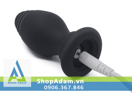 Đuôi cáo silicon siêu rung sạc pin điều khiển từ xa kích thích