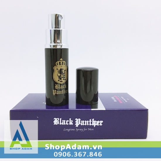 Xịt Chống Xuất Tinh Sớm Black Panther Nhật Bản Chính Hãng