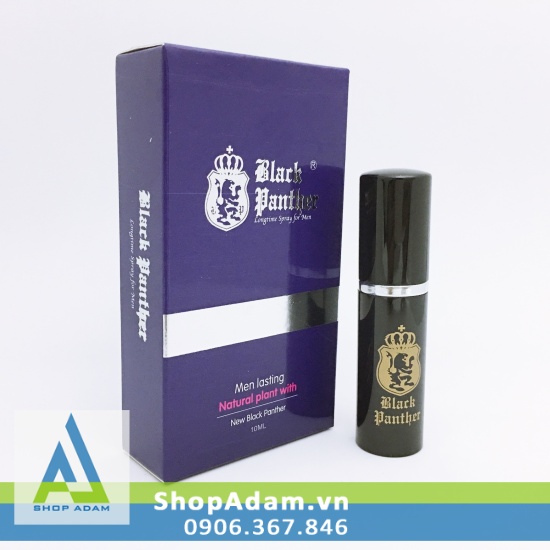 Xịt Chống Xuất Tinh Sớm Black Panther Nhật Bản Chính Hãng