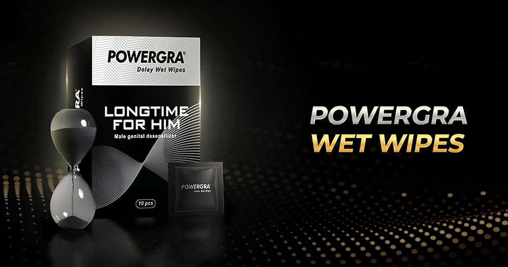 Khăn Lau Kéo Dài Quan Hệ Powergra Delay Wet Wipes H10