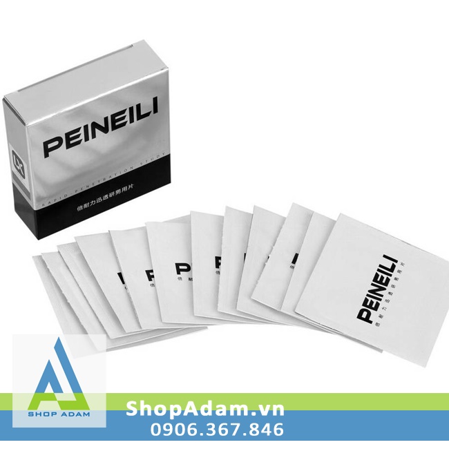 Khăn lau Peineili giúp kéo dài quan hệ bền lâu - 12 cái