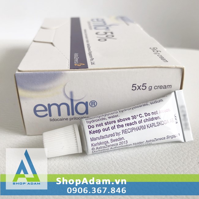 Emla 5g gel chống xuất tinh sớm Thụy Điển hiệu quả, an toàn