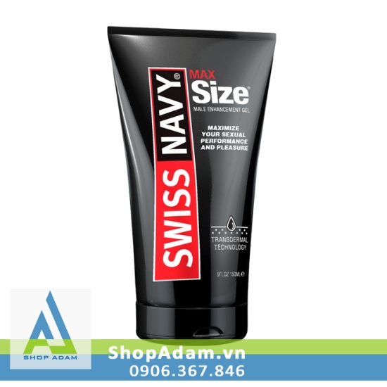  Cửa hàng bán Swiss Navy Max Size kem bôi cương dương kéo dài thời gian quan hệ cho nam của Mỹ - 150ml mới nhất