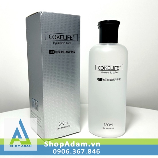 Gel bôi trơn gốc nước CokeLife 330ml dịu nhẹ an toàn hiệu quả