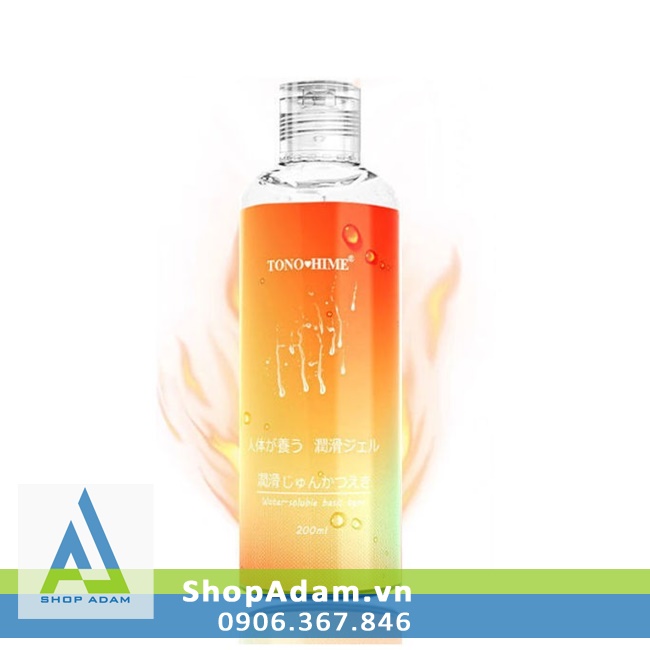 Kem Bôi Trơn Nóng Tono Hime 200ml Tăng Khoái Cảm Nhật Bản