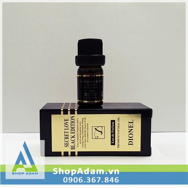 Nước hoa vùng kín Dionel Secret Love Black Edition 5ml thơm lâu Nước hoa vùng kín Dionel Secret Love Black Edition 5ml thơm lâu