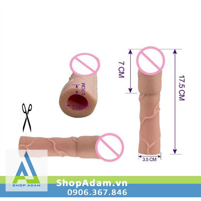 Bao Cao Su Đôn Dên 6cm Lovetoy Rung Ở Đầu Kích Thích Cực Mạnh Bao Cao Su Đôn Dên 6cm Lovetoy Rung Ở Đầu Kích Thích Cực Mạnh
