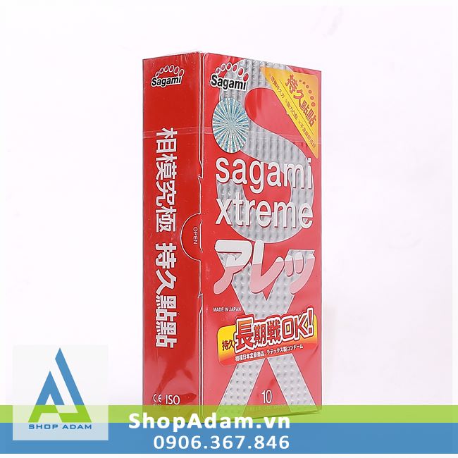 Bao cao su SAGAMI Xtreme Feel Long Gai Chống Xuất Tinh Sớm